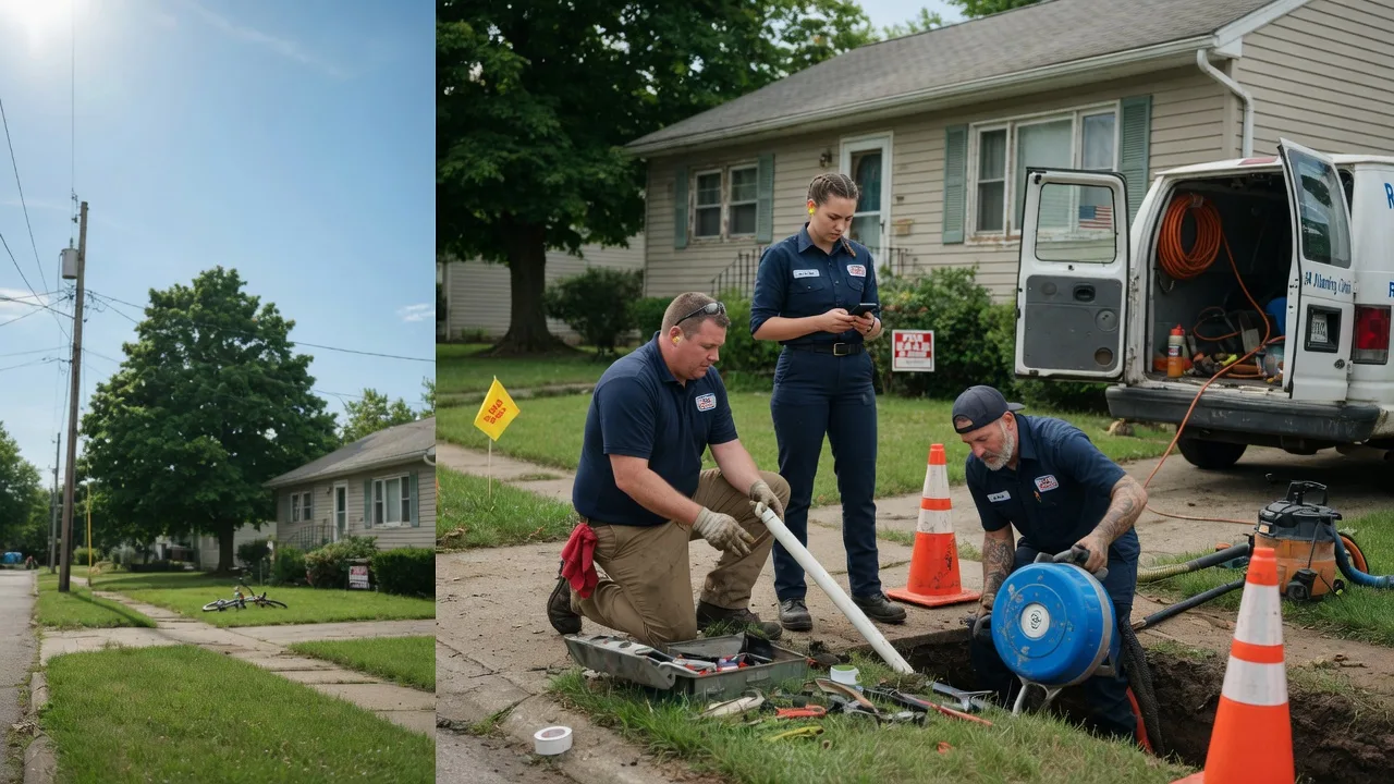 Sewer Line Repair in North Judson, IN near me